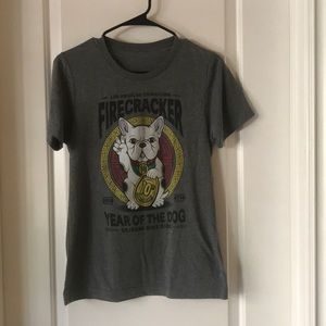 LA Chinatown Run - Year of the Dog T-Shirt XS Gray